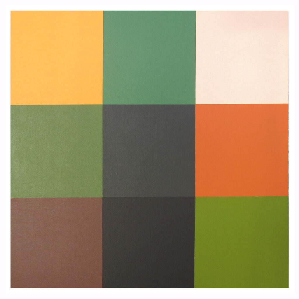 Steve Rockwell v. Carl Skelton, 2016, acrylic on canvas